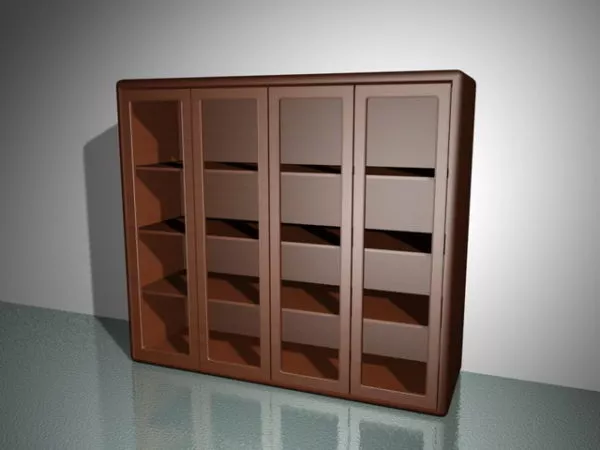 Cubby Bookshelf 3d model Cubby Bookshelf 3d model