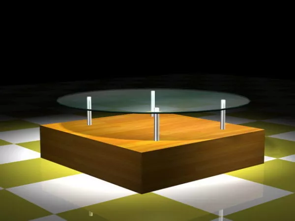 Carved Base For Round Column 3d model