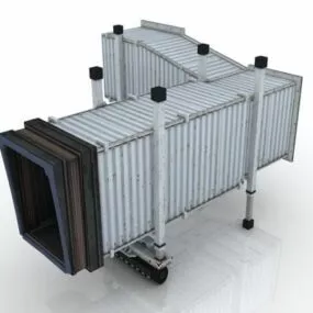 Passenger Loading Bridge 3d model