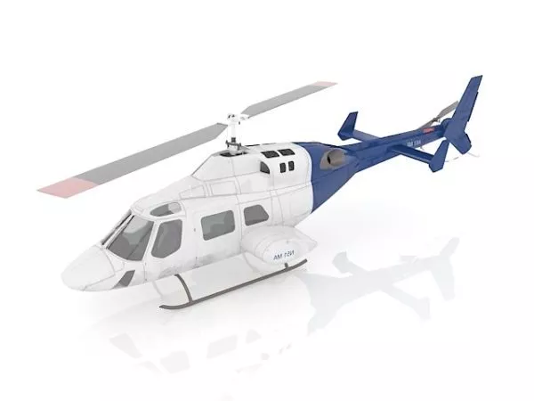 Utility Helicopter 3d model Utility Helicopter 3d model