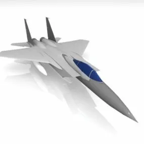 Modern Fighter Plane 3d model