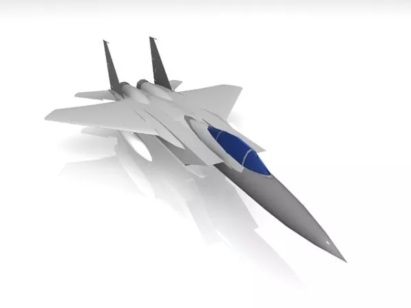 Modern Fighter Plane 3d model Modern Fighter Plane 3d model