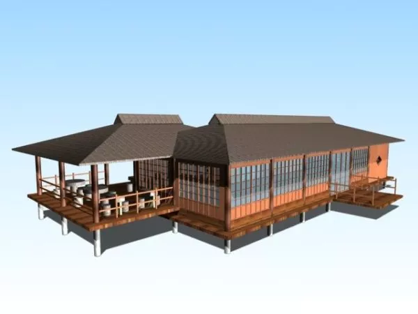 Pavilion Pool 3d model