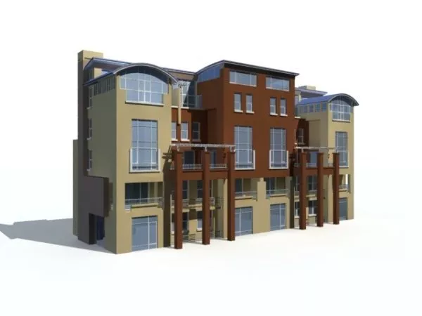 Medieval Village Tavern 3d model