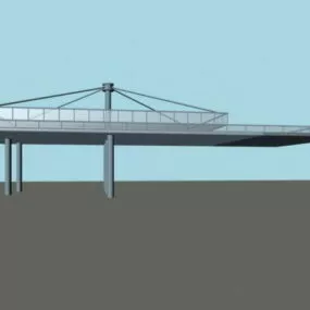Urban Plaza Canopy 3d model
