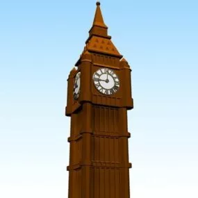 Clock Tower 3d model