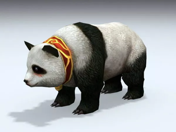 Giant Panda 3d model Giant Panda 3d model