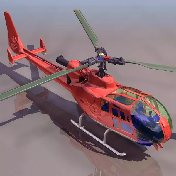 Sikorsky S76 Helicopter 3d model