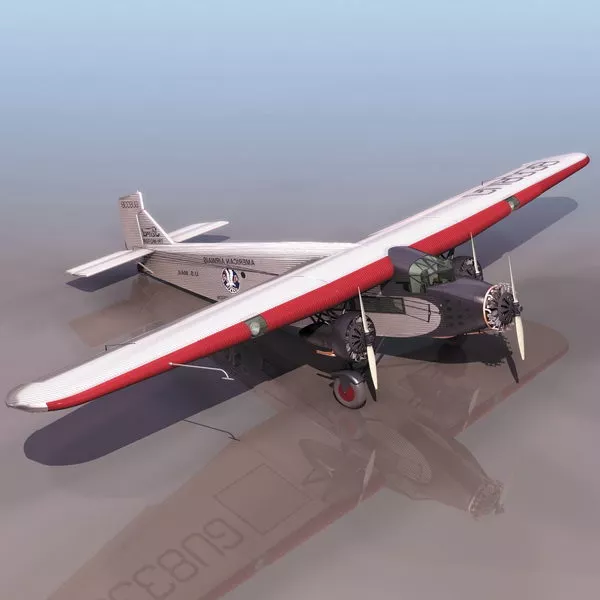 Boeing 747 Wide Size Airliner 3d model