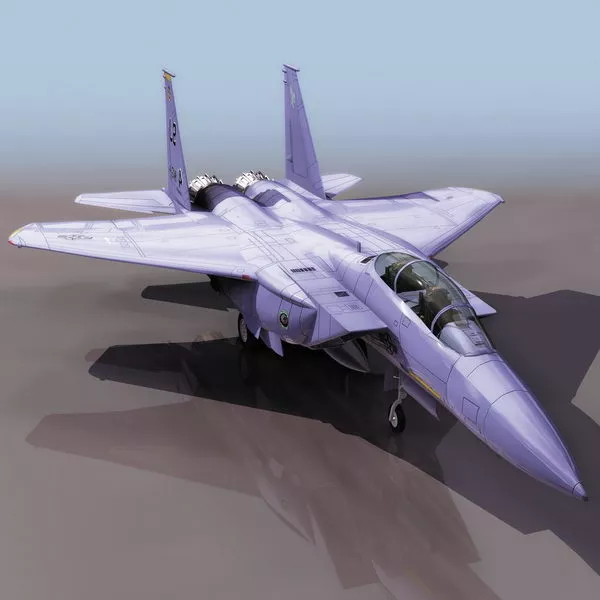 Mcdonnell Douglas F-15e Strike Fighter 3d model Mcdonnell Douglas F-15e Strike Fighter 3d model