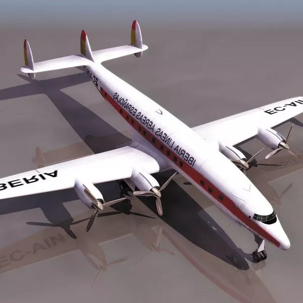 Airbus A340 Plane 3d model