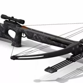 Crossbow Weapon 3d model