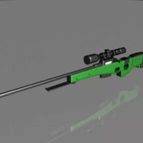 Awp Sniper Rifle 3d model