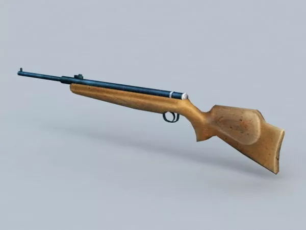 Tranquilizer Rifle 3d model Tranquilizer Rifle 3d model