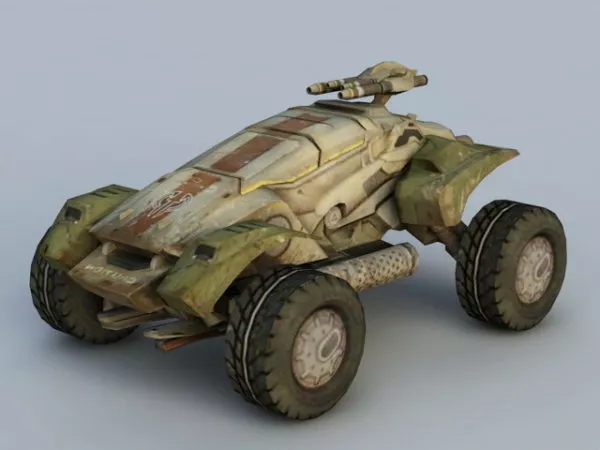 Sci-fi Military Vehicle 3d model Sci-fi Military Vehicle 3d model
