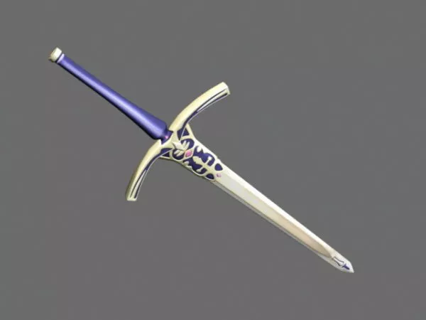Double Handed Sword 3d model Double Handed Sword 3d model