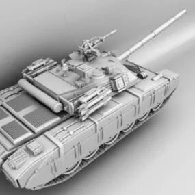 Chinese Type 99 Tank 3d model