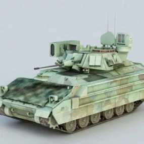 United Defense M2 Bradley Statesman Ifv 3d model