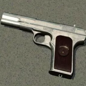 Type 54 Pistol 3d model