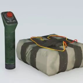 Satchel Charge 3d model