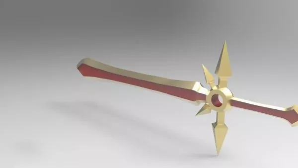 Leona Sword 3d model Leona Sword 3d model
