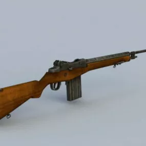M1941 Johnson Rifle 3d model