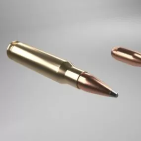 Military Bullets 3d model