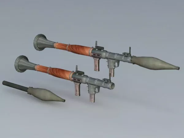 Rpg-7 Launcher 3d model Rpg-7 Launcher 3d model