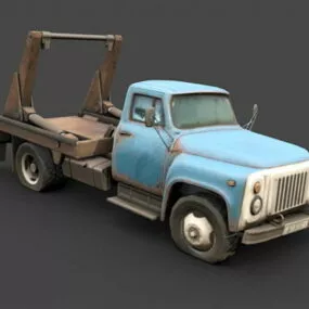 Gaz 52 Tow Truck Vehicle 3d model