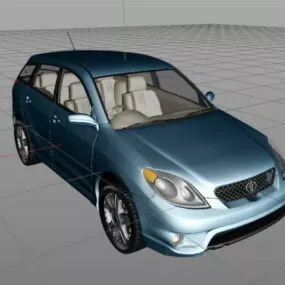 Toyota Matrix Sedan Car 3d model