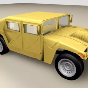 Hummer Humvee Vehicle 3d model