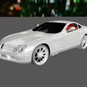 Mercedes Benz Slr Sports Car 3d model