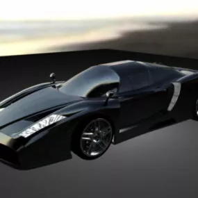 Ferrari Spider Roadster Car 3d model