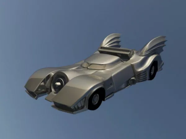 Batmobile Car 3d model Batmobile Car 3d model