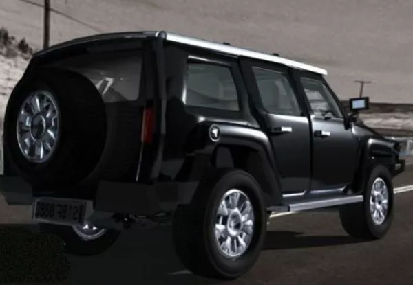 Hummer H3 Pickup 3d model