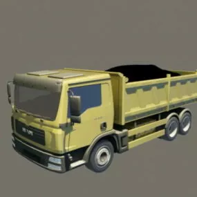 Dump Truck Heavy Vehicle 3d model