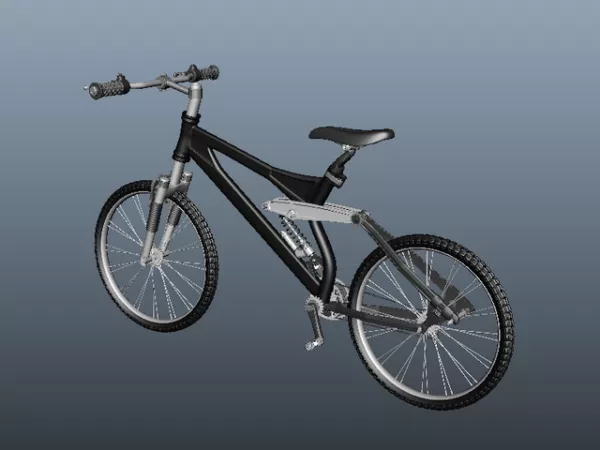Simple Bicycle 3d model