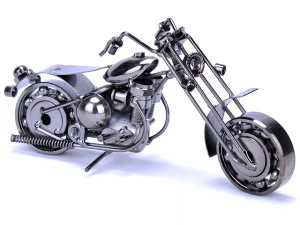 Metal Art Cruiser Motorcycle 3d model Metal Art Cruiser Motorcycle 3d model