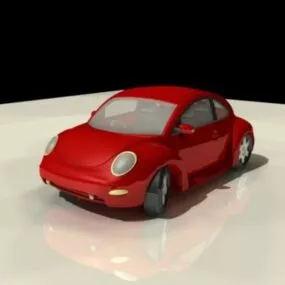 Volkswagen Beetle Bug Car 3d model