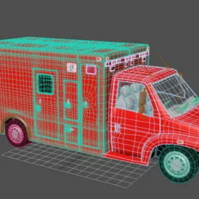 General Fire Truck 3d model