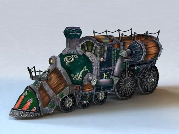 Tram Public Transport 3d model