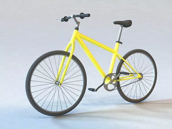 Mountain Bicycle Force Frame 3d model