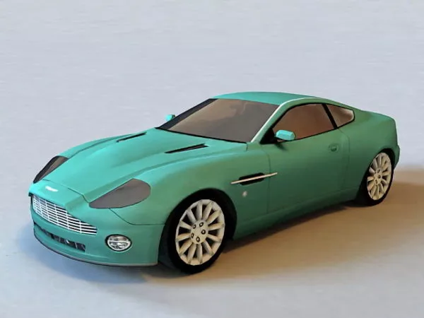 Aston Martin Vanquish Car 3d model