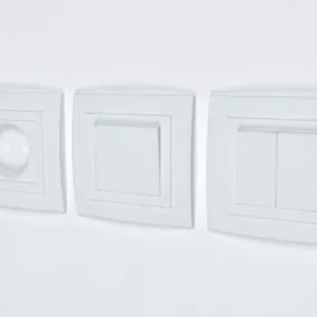 Electrical Rocker And Pull Switch 3d model