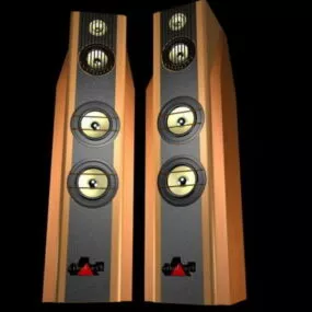 Hi-end Audio Speakers 3d model