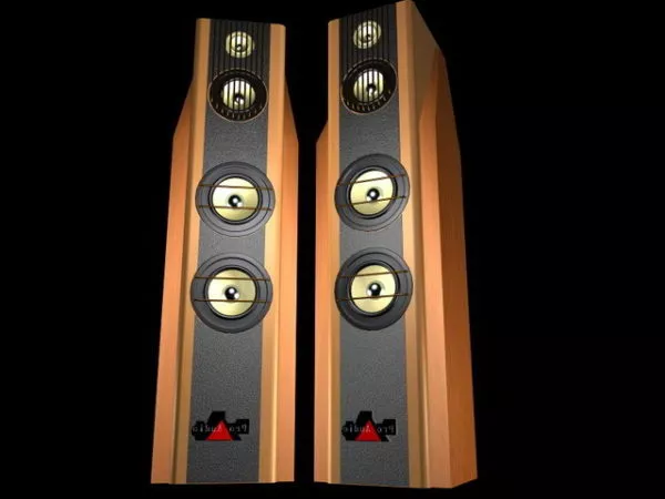 Hi-end Audio Speakers 3d model Hi-end Audio Speakers 3d model