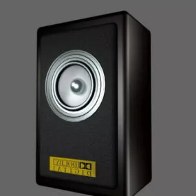 Studio Bookshelf Speaker 3d model
