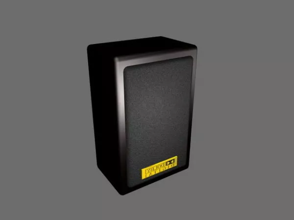 Vintage Radio Speaker 3d model