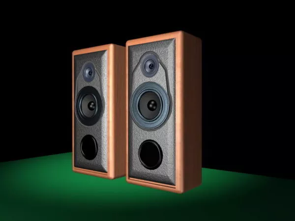 Bookshelf Speaker Sven 3d model