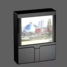 Projection Television 3d model